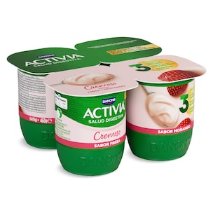 bifidus cremoso con fresa pack 4 x 115 g