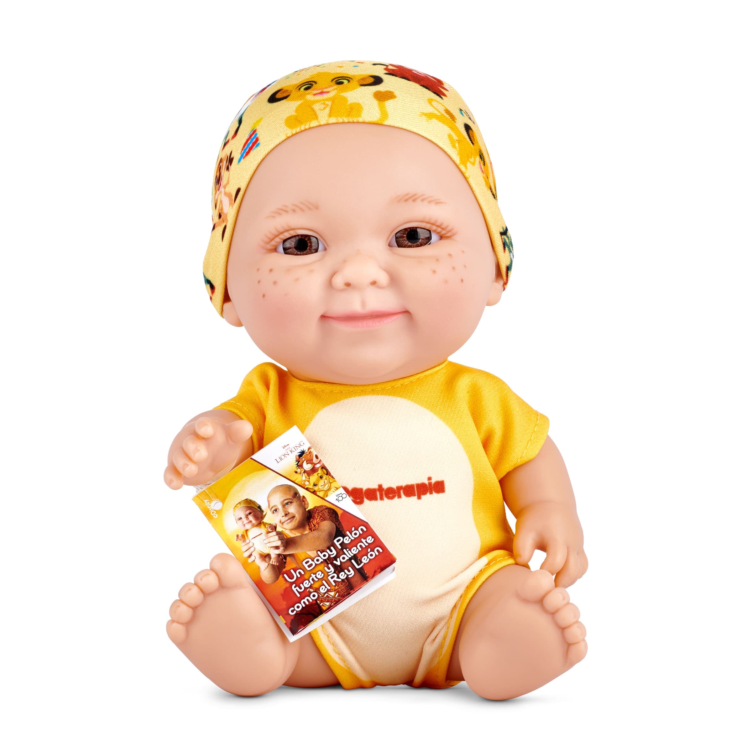 Muñeco solidario Rey León Baby pelon 1 unidad