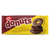 Galletas recubiertas de chocolate fina bombón Donuts paquete 119 g