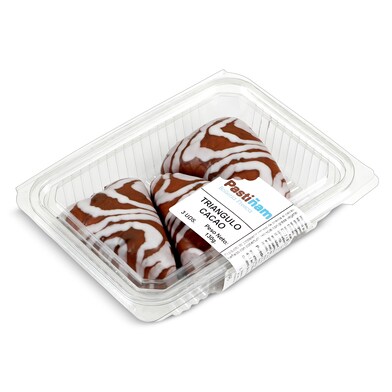 Triángulo de crema al cacao Pastiñam bandeja 130 g-0 Triángulo de crema al cacao Pastiñam bandeja 130 g-0
