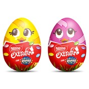 Huevo de chocolate con smarties Nestlé Extrafino 40 g