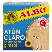 Atún claro en aceite de girasol Albo lata 67 g