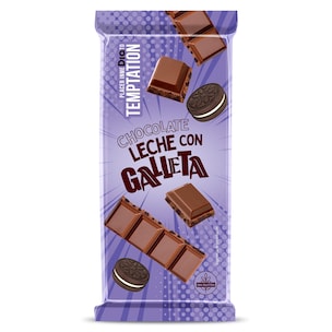 chocolate con leche con galleta 100 g