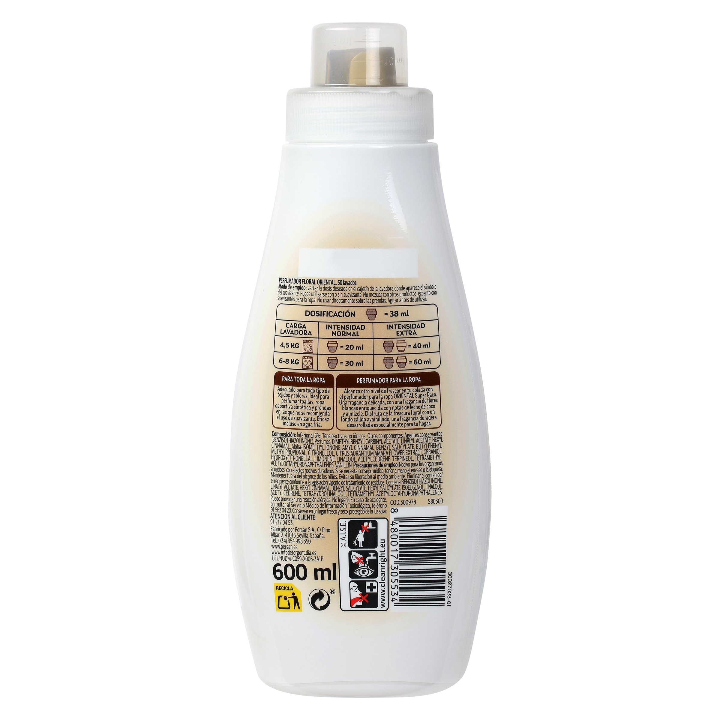 Perfumador oriental Dia Super Paco 600 ml