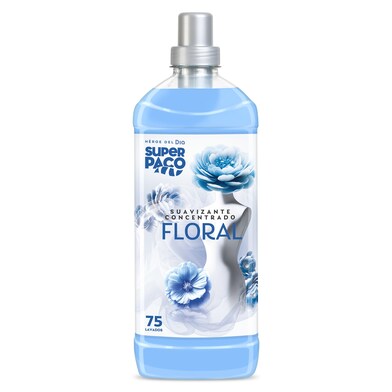 Suavizante concentrado floral Super Paco de Dia botella 75 lavados-0 Suavizante concentrado floral Super Paco de Dia botella 75 lavados-0