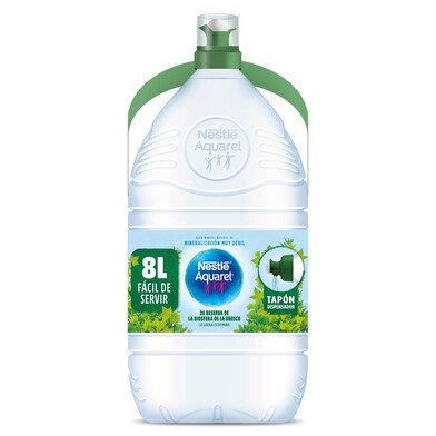 Agua mineral natural Aquarel garrafa 8 l-0 Agua mineral natural Aquarel garrafa 8 l-0