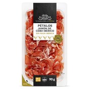 PÉTALOS Jamón de cebo Ibérico Nuestra Alacena de Dia sobre 80 g