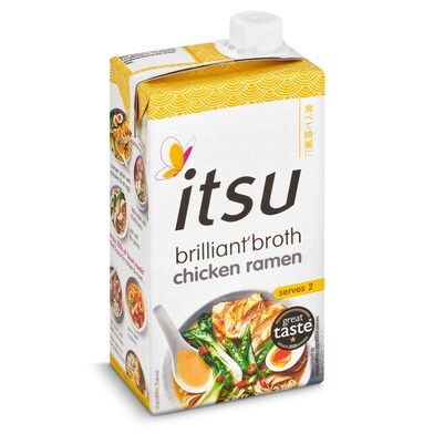 Caldo ramen de pollo Itsu brik 500 ml-0