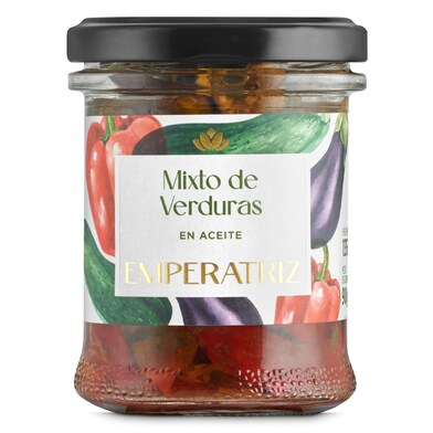 Mixto de verduras en aceite Emperatriz frasco 90 g-0 Mixto de verduras en aceite Emperatriz frasco 90 g-0