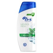 Champú anticaspa menthol fresh H&s botella 625 ml