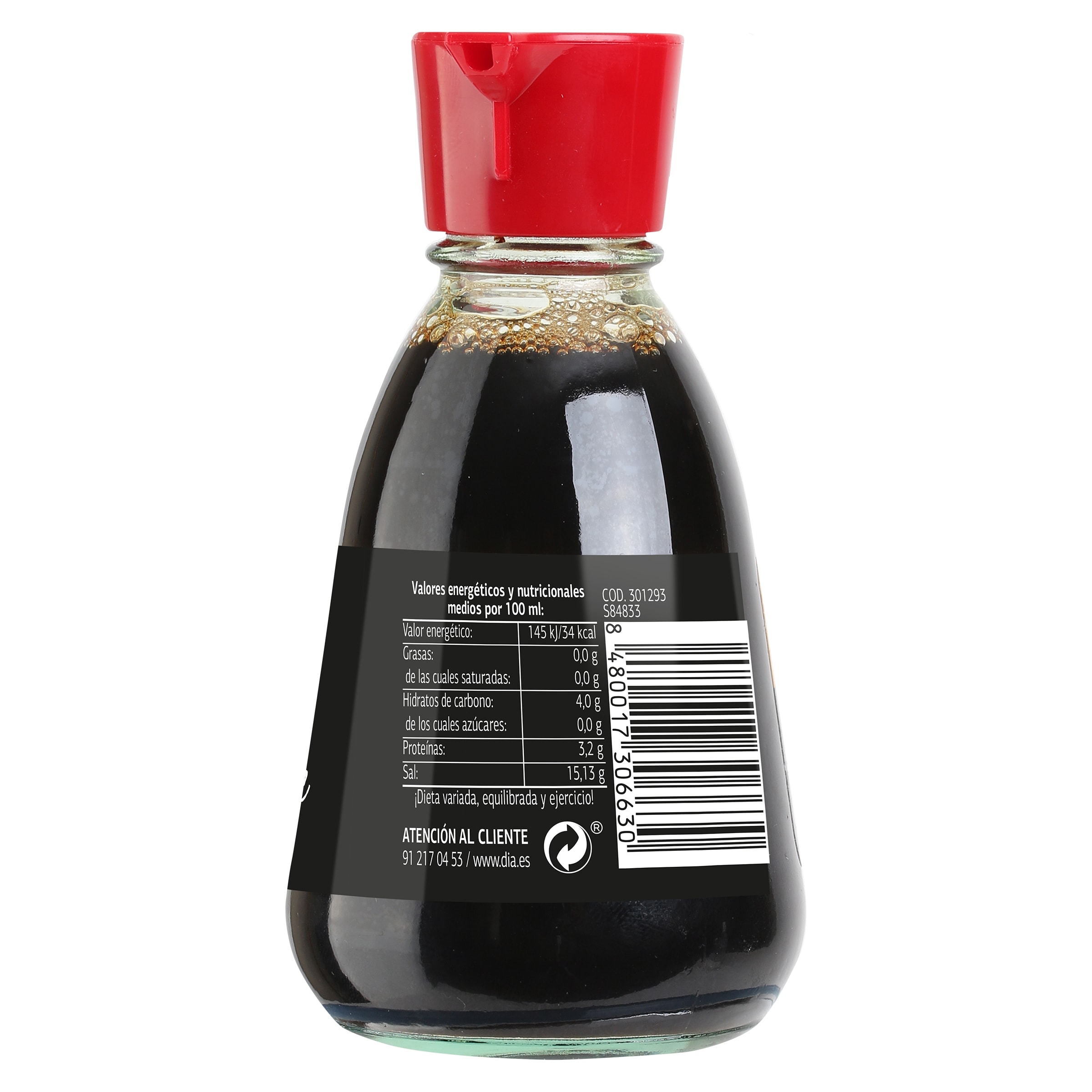 Salsa de soja sin gluten Dia Selección Mundial 150 ml