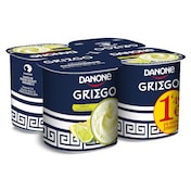 Yogur griego lima-limón Danone pack 4 x 115 g