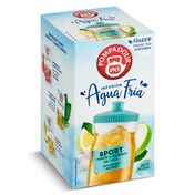 Infusión sport con magnesio agua fría Pompadour caja 20 unidades