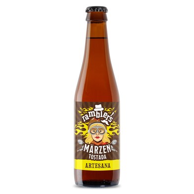 Cerveza artesana tostada Märzen Ramblers de Dia botella 33 cl-0