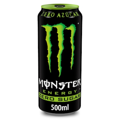 Bebida energética green zero Monster lata 500 ml-0