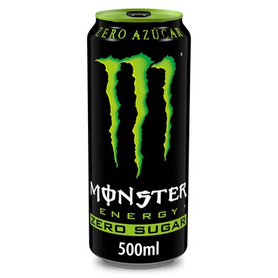 Bebida energética green zero Monster lata 500 ml-0