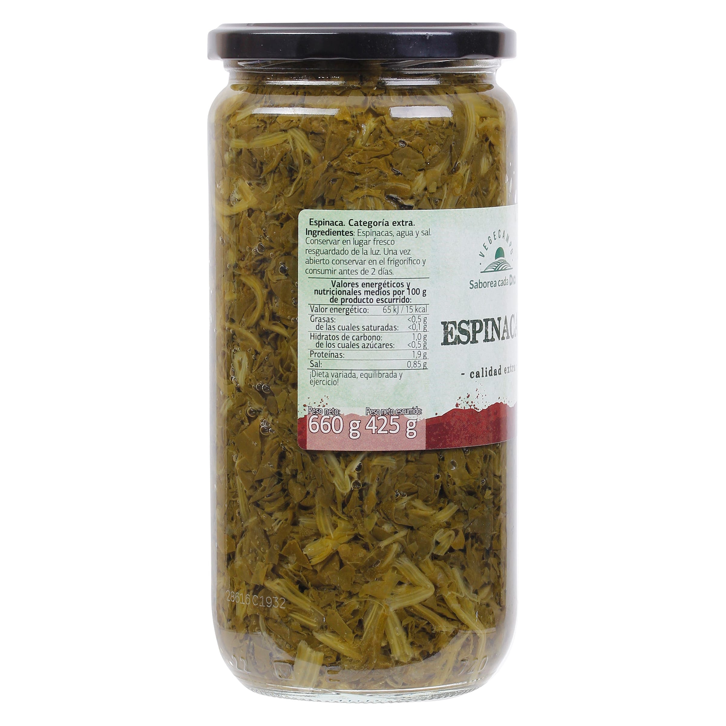Espinacas Dia Vegecampo 425 g