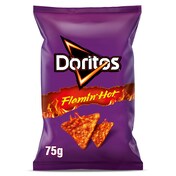 Nachos flamin hot Doritos bolsa 75 g