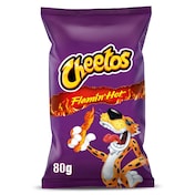 Aperitivo de maíz flamin hot Cheetos bolsa 80 g