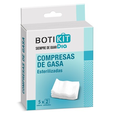 Gasas estériles Botikit de Dia caja 10 unidades-0 Gasas estériles Botikit de Dia caja 10 unidades-0