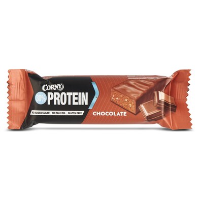 Barrita de chocolate con 30% de proteínas Corny bolsa 50 g-0