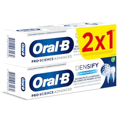 Pasta dentífrica densify Oral-B pack 2 x 75 ml-0
