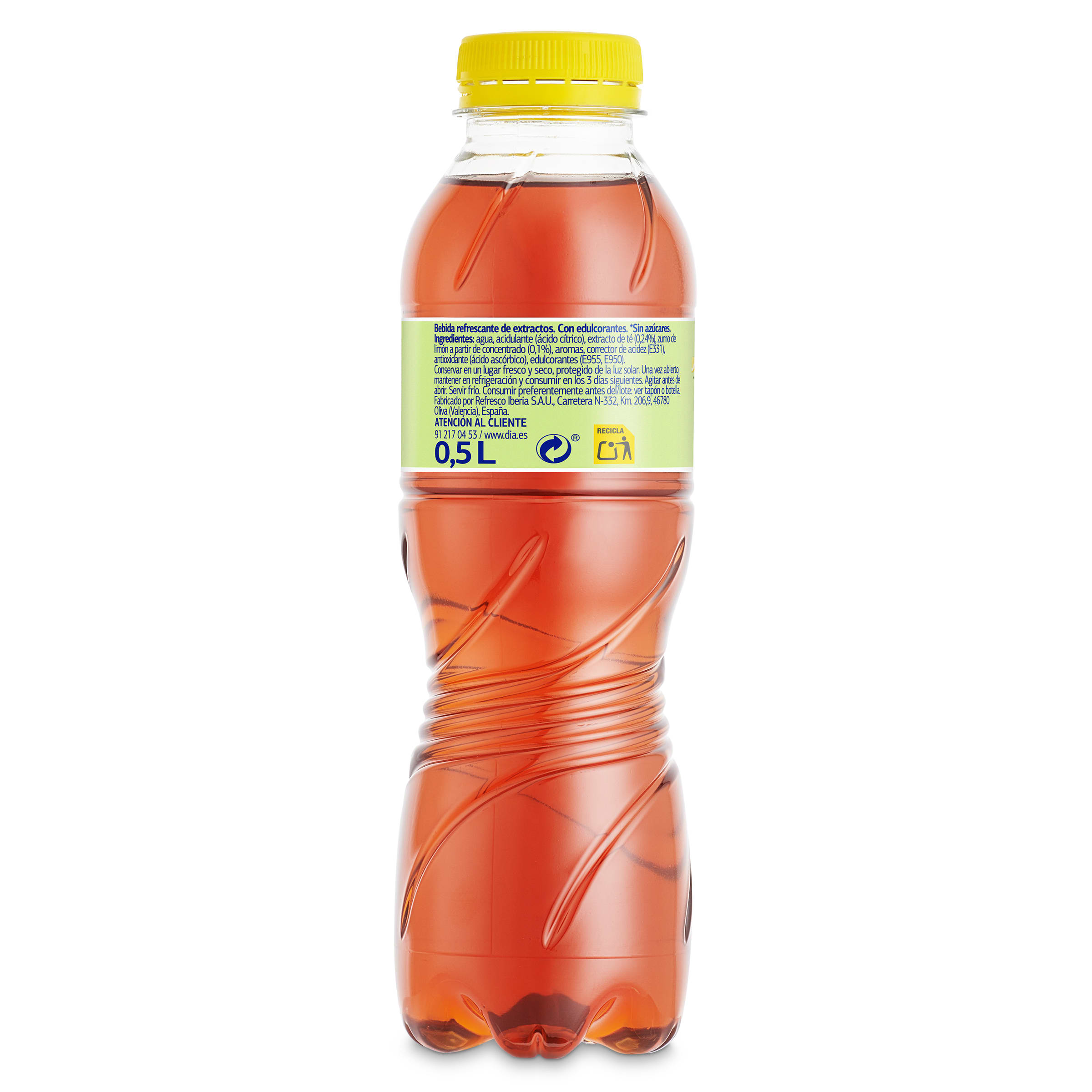 Refresco de té al limón zero Dia Upss 500 ml