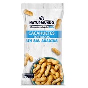 Cacahuetes con cáscara tostados sin sal añadida Naturmundo de Dia bolsa 250 g