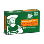 Mejillones de Chile en escabeche picante 14/18 piezas Mari Marinera de Dia lata 69 g