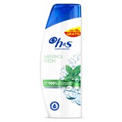 Champú anticaspa menthol fresh H&s botella 250 ml