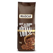 Café en grano de tueste natural Mascaf bolsa 500 g