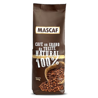 Café en grano de tueste natural Mascaf bolsa 500 g-0