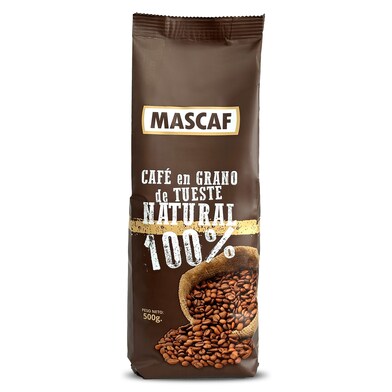 Café en grano de tueste natural Mascaf bolsa 500 g-0 Café en grano de tueste natural Mascaf bolsa 500 g-0