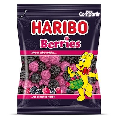 Golosinas berries Haribo bolsa 150 g-0