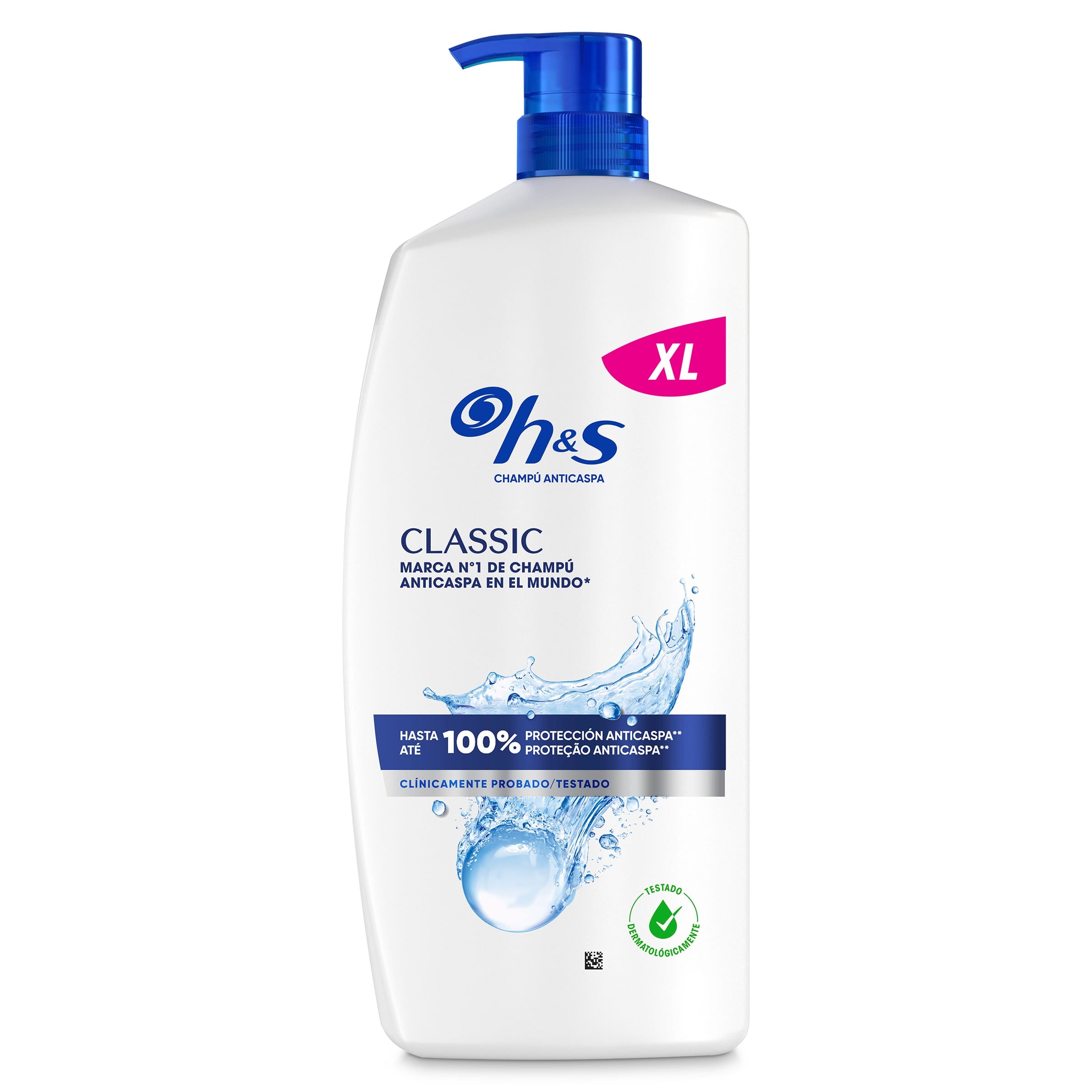 Champú Classic H&S, bote 800 ml