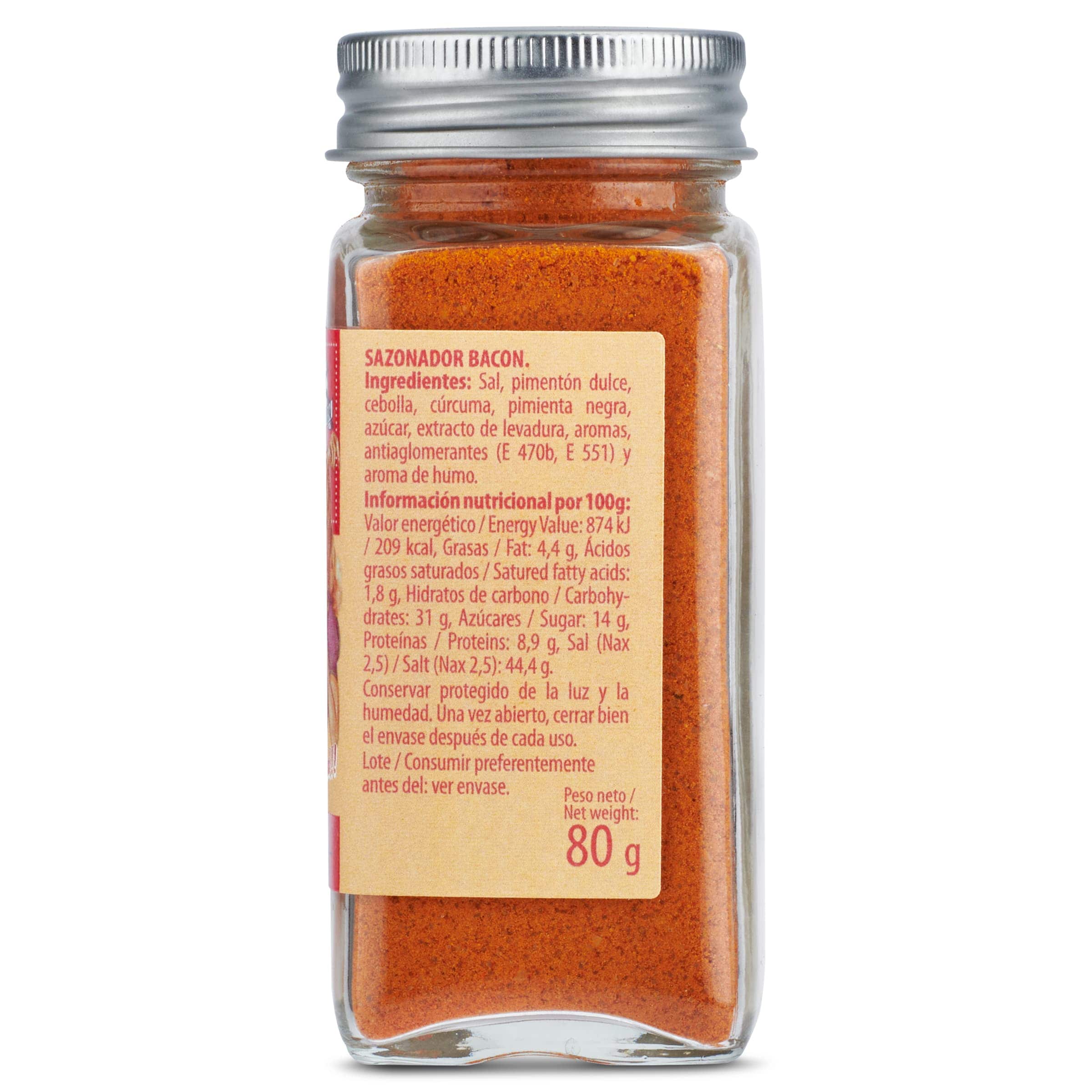 Sazonador bacon El avion 80 g