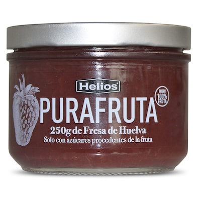 Mermelada de fresa de Huelva Helios Purafruta frasco 250 g-0