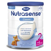 Leche infantil 2 classic Hero Baby Nutrasense bote 800 g