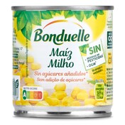 Maíz dulce sin azúcar añadido Bonduelle lata 150 g