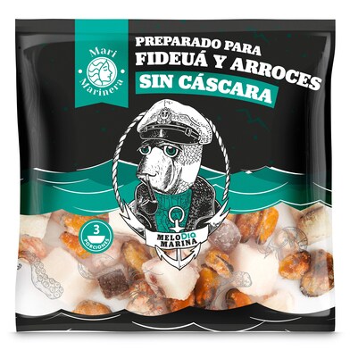 Preparado para fideuá y arroces sin cáscara Mari Marinera de Dia bolsa 450 g-0