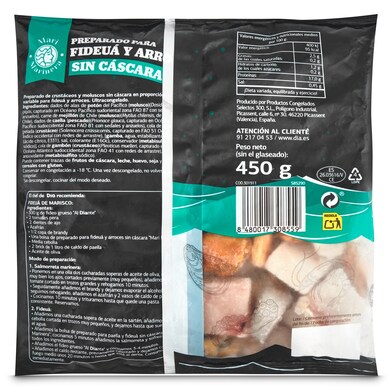 Preparado para fideuá y arroces sin cáscara Mari Marinera de Dia bolsa 450 g-1