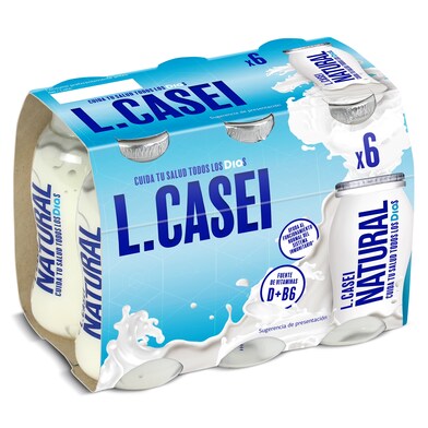 Bebida natural L-Casei Dia pack 6 x 100 g-0 Bebida natural L-Casei Dia pack 6 x 100 g-0