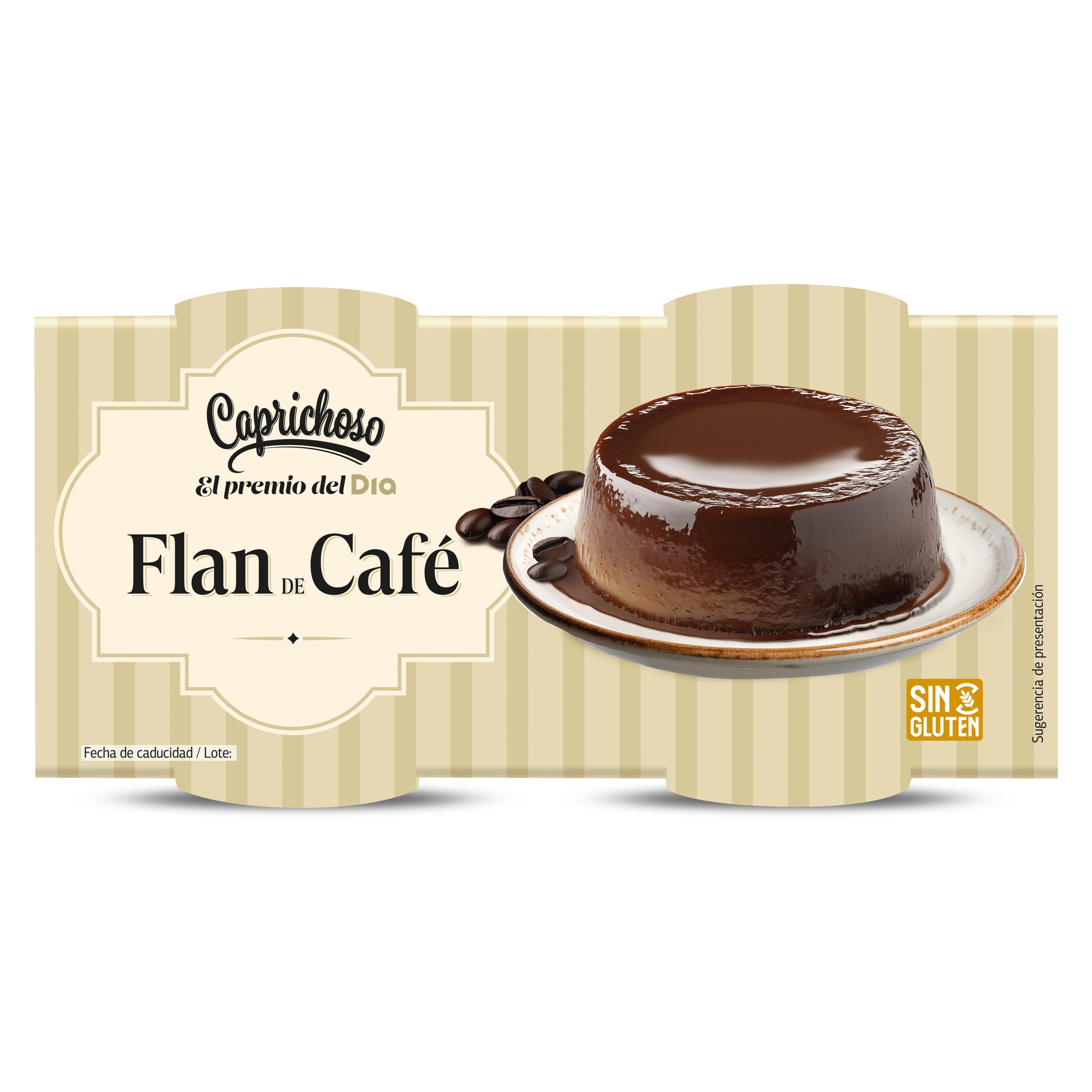 Flan de café Dia Caprichoso 2 x 100 g