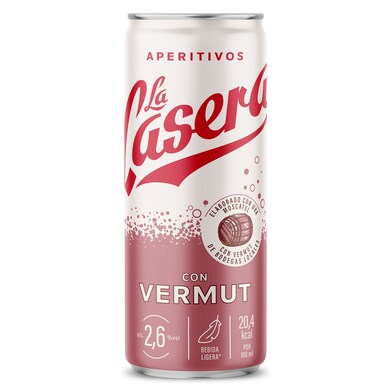 Aperitivo de vermouth La Casera lata 33 cl-0 Aperitivo de vermouth La Casera lata 33 cl-0