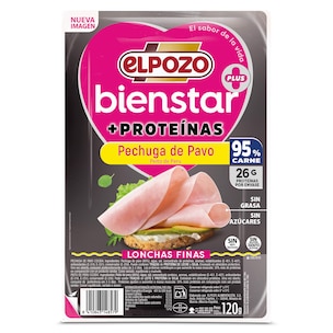 pechuga de pavo proteinas bienstar 130 g