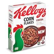 Cereales copos de maíz con chocolate Kellogg's Corn Flakes caja 330 g