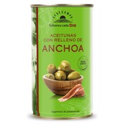 Aceitunas rellenas de anchoa Vegecampo de Dia lata 150 g
