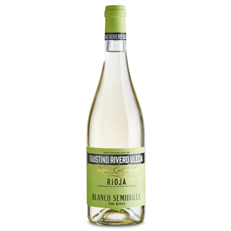 Vino Blanco Semidulce D.O. Rioja Faustino Rivero Botella 75 Cl