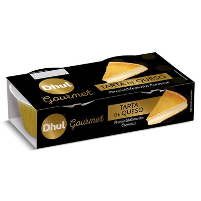Tarta de queso cremosa Dhul pack 2 x 100 g-0 Tarta de queso cremosa Dhul pack 2 x 100 g-0