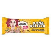 Galletas crujientes con mermelada de fresa Doña delicia bolsa 100 g